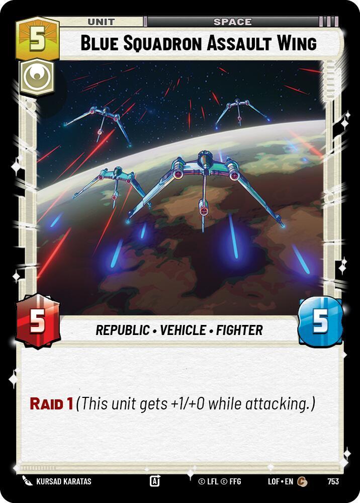 Blue Squadron Assault Wing (Foil)