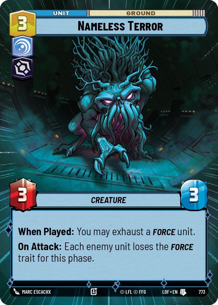 Nameless Terror (Hyperspace Foil)