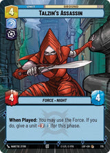 Talzin's Assassin (Hyperspace Foil) - Star Wars Unlimited