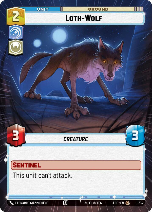 Loth-Wolf (Hyperspace Foil) - Star Wars Unlimited
