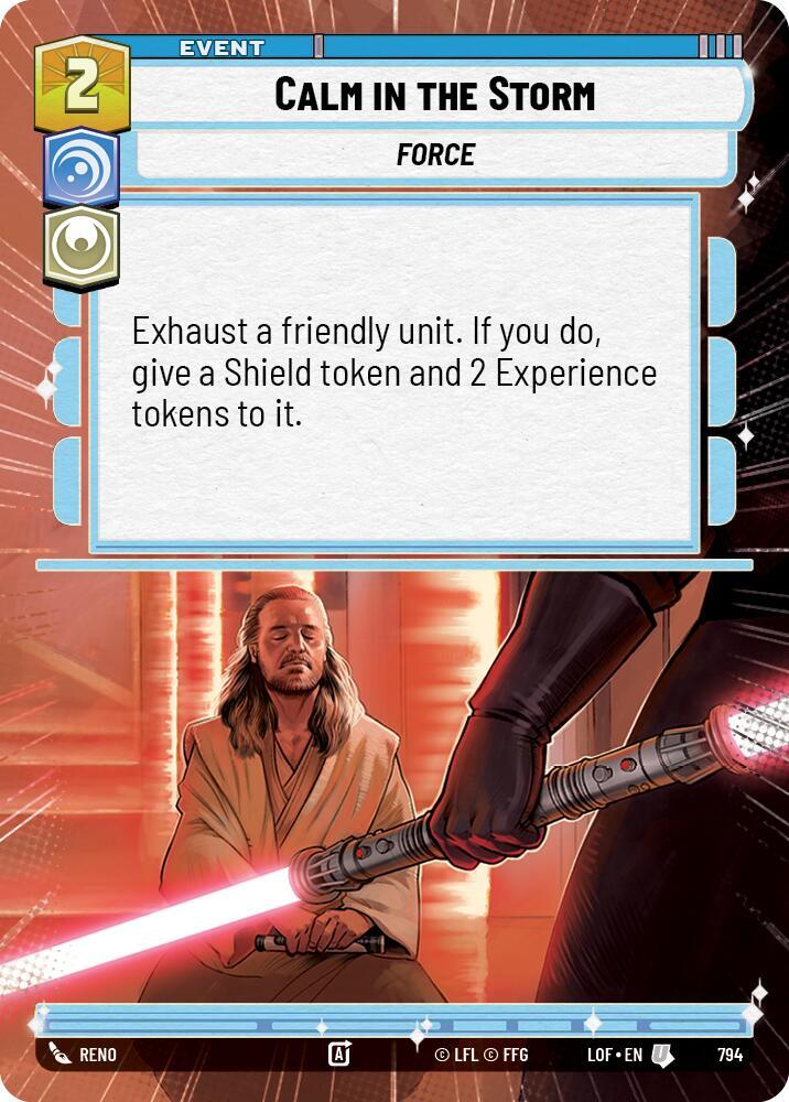 Calm in the Storm (Hyperspace Foil)