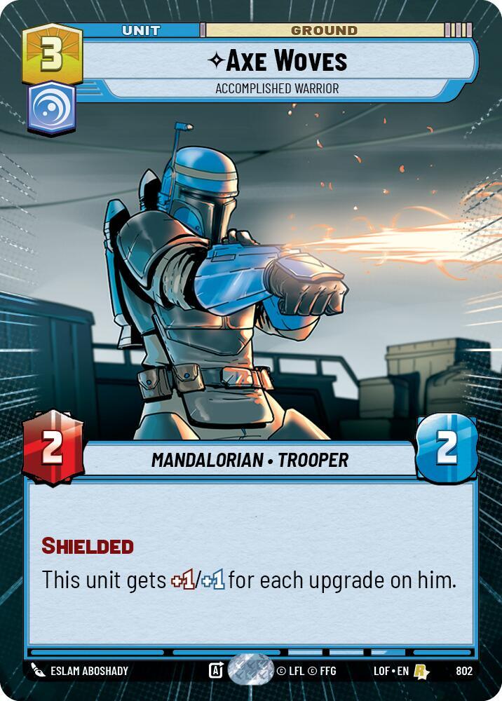 Axe Woves - Accomplished Warrior (Hyperspace Foil)
