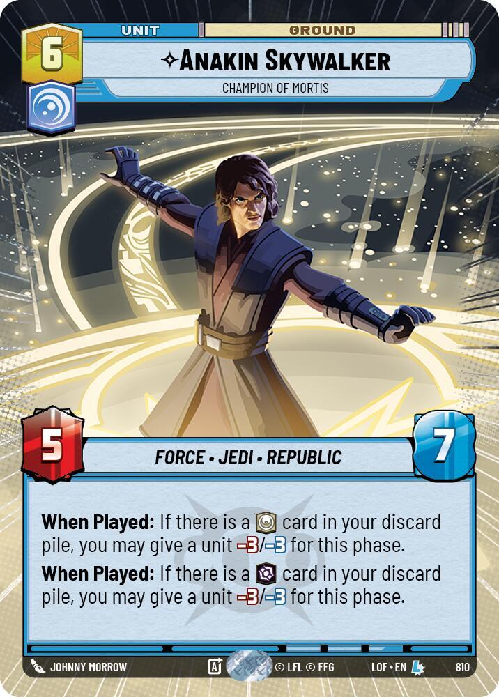 Anakin Skywalker - Champion of Mortis (Hyperspace Foil)