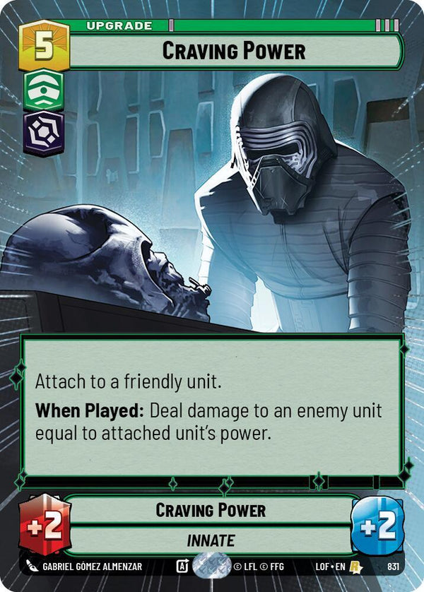 Craving Power (Hyperspace Foil) - Star Wars Unlimited