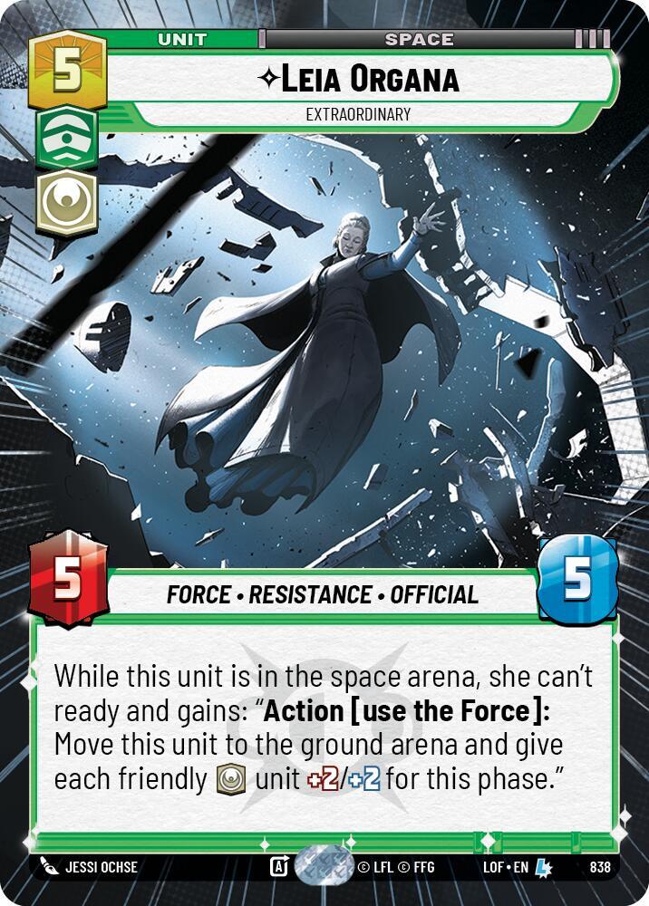 Leia Organa - Extraordinary (Hyperspace Foil)