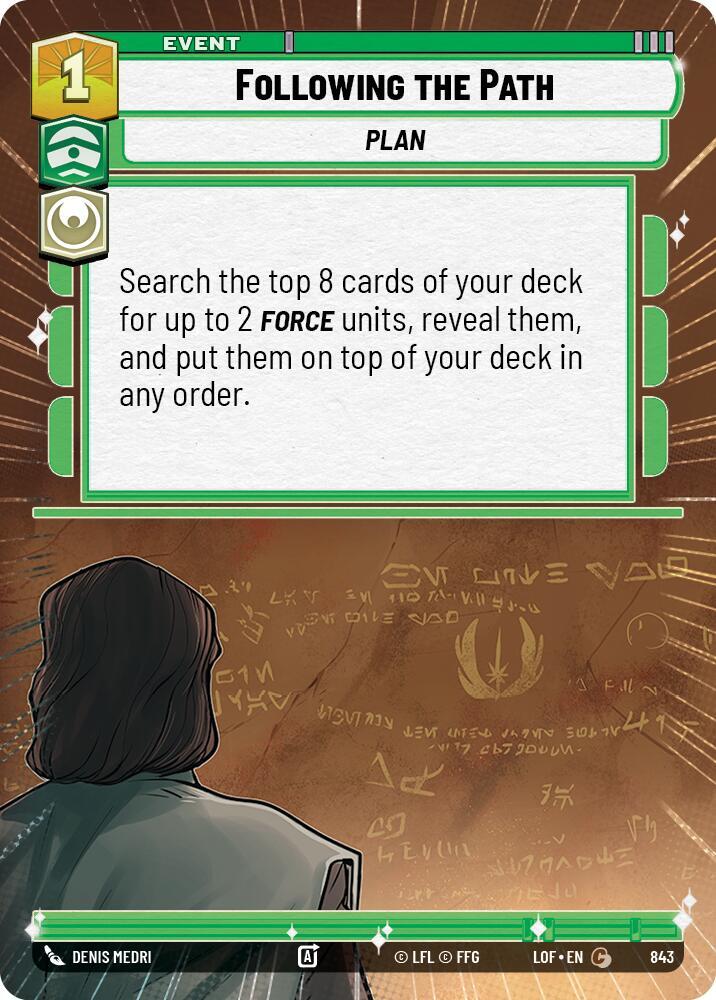 Following the Path (Hyperspace Foil)