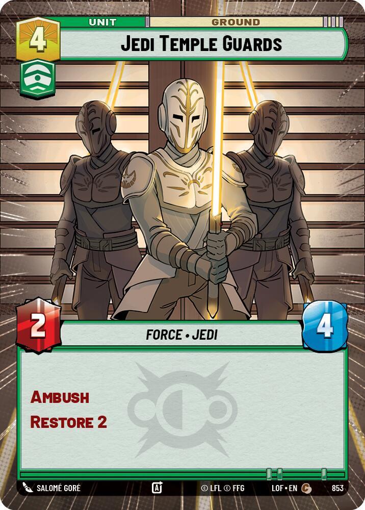 Jedi Temple Guards (Hyperspace Foil)