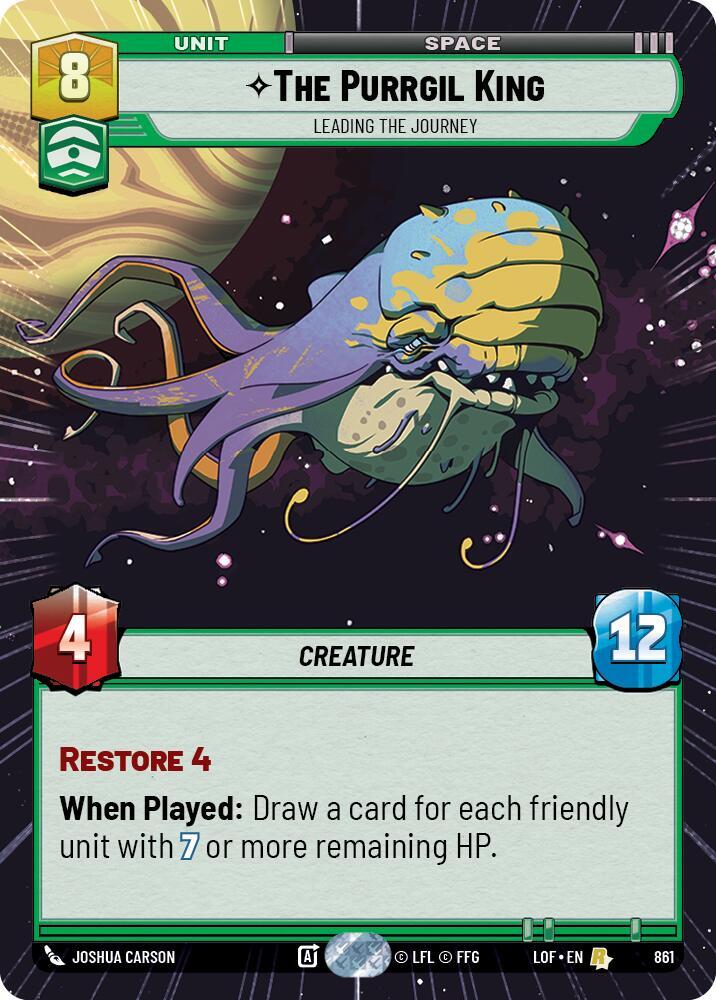 The Purrgil King - Leading The Journey (Hyperspace Foil)