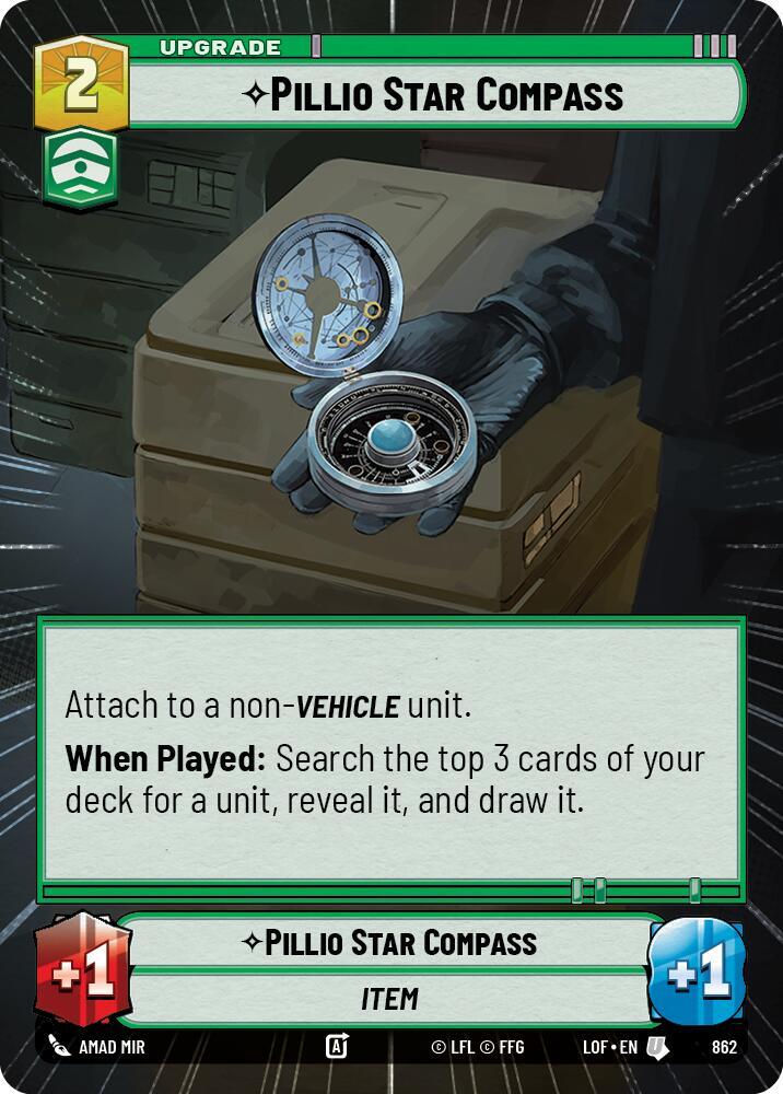 Pillio Star Compass (Hyperspace Foil)