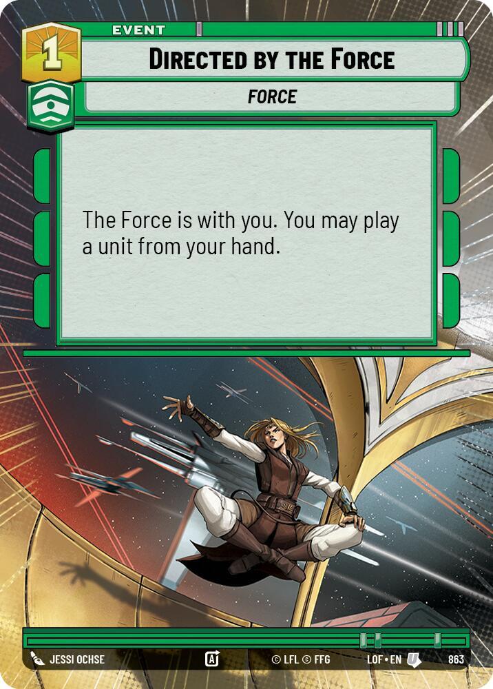 Directed by the Force (Hyperspace Foil)