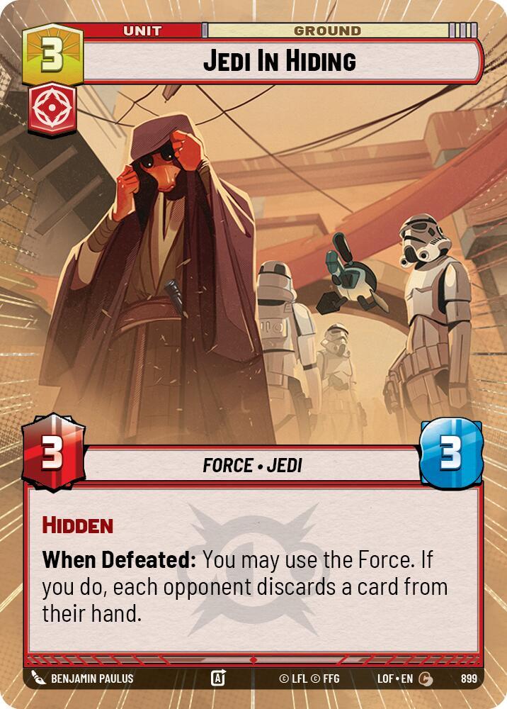 Jedi In Hiding (Hyperspace Foil)