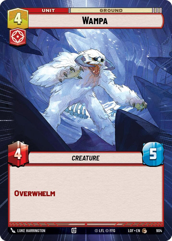 Wampa (Hyperspace Foil) - Star Wars Unlimited
