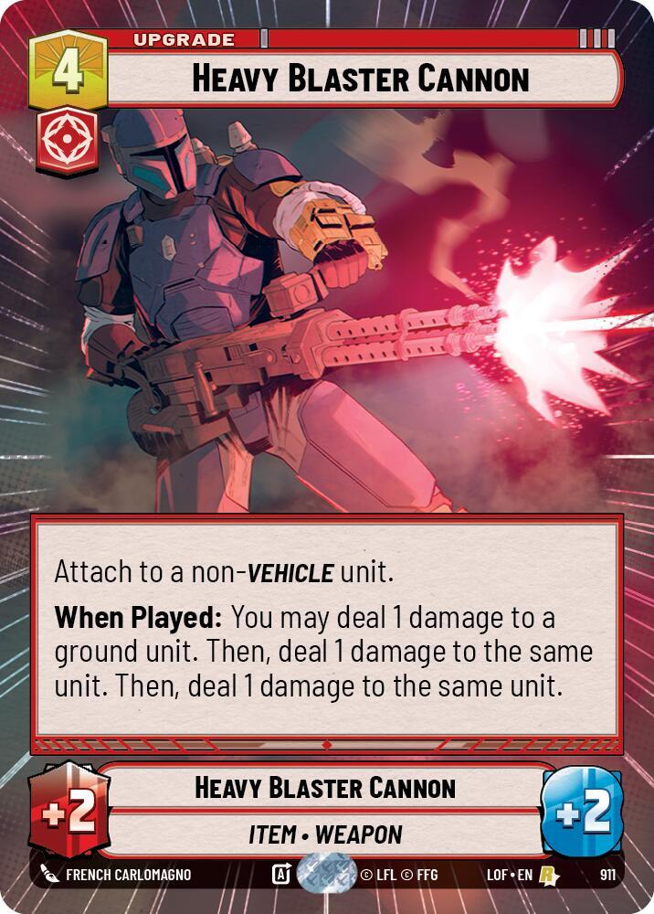 Heavy Blaster Cannon (Hyperspace Foil)