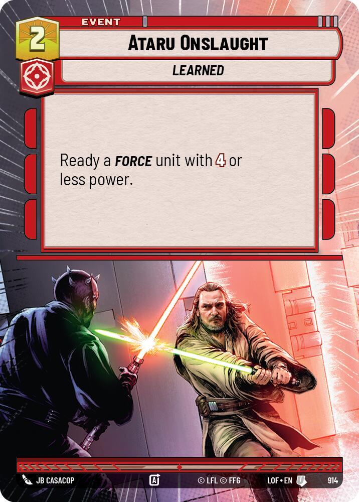 Ataru Onslaught (Hyperspace Foil)