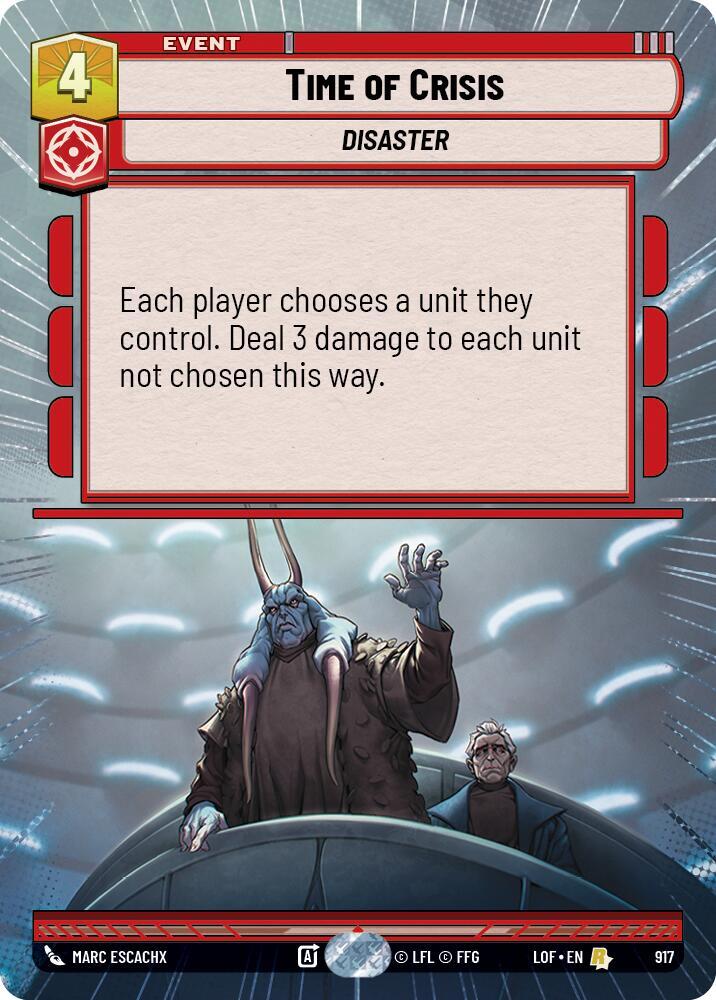Time of Crisis (Hyperspace Foil)