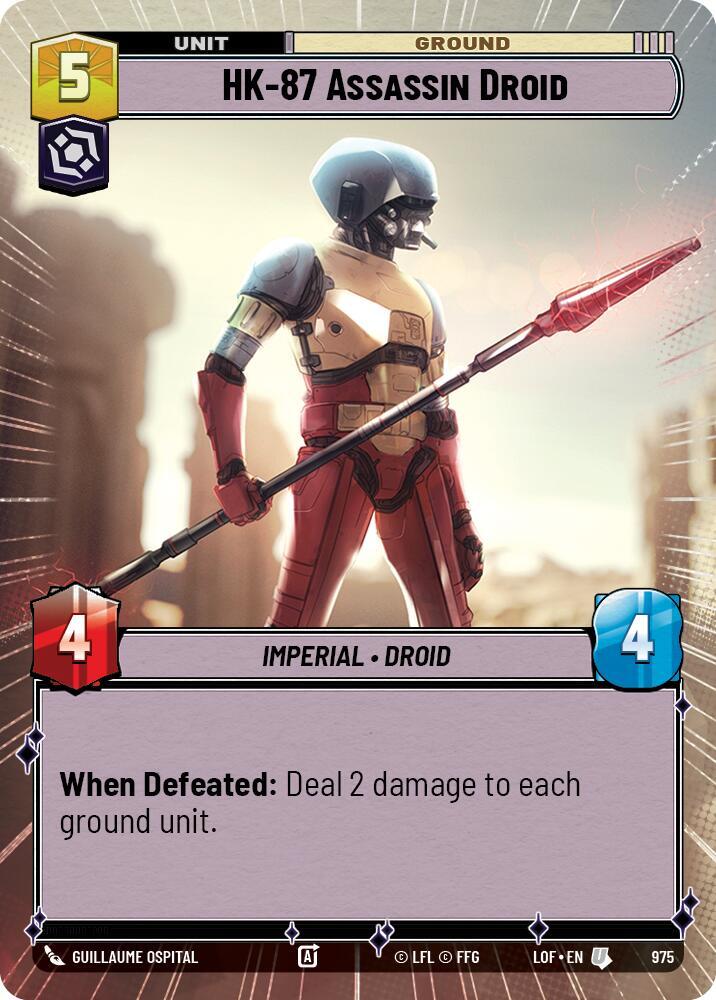 HK-87 Assassin Droid (Hyperspace Foil)