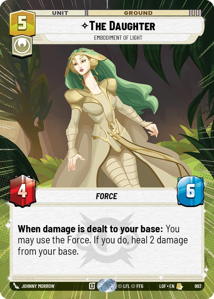 The Daughter - Embodiment of Light (Hyperspace Foil)