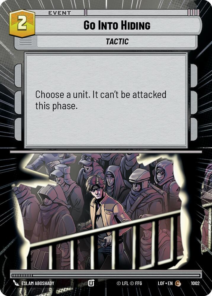 Go Into Hiding (Hyperspace Foil)