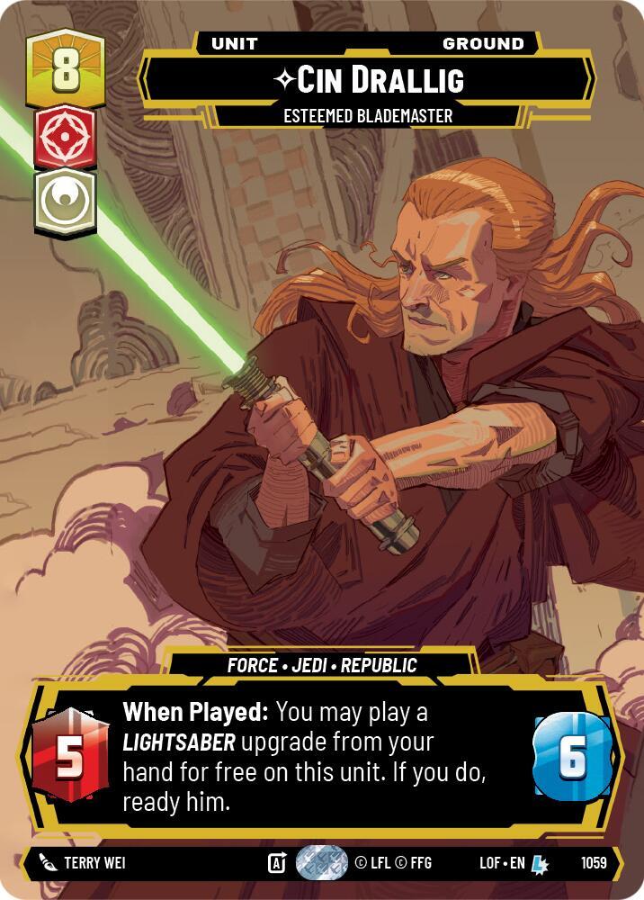 Cin Drallig - Esteemed Blademaster (Prestige)