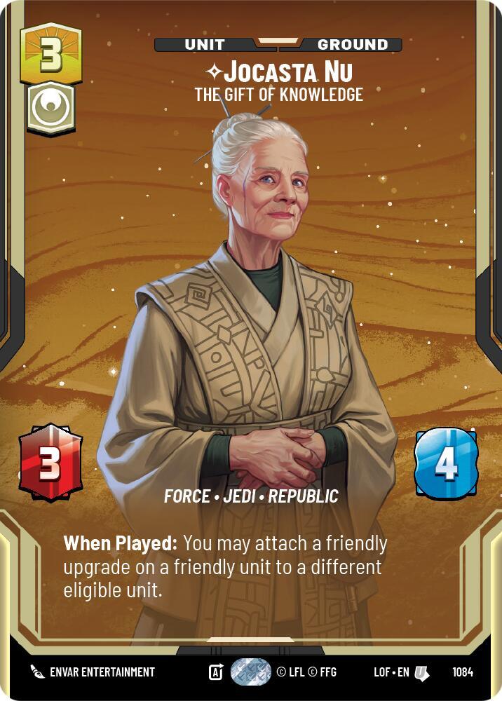Jocasta Nu - The Gift of Knowledge (Prestige Foil)
