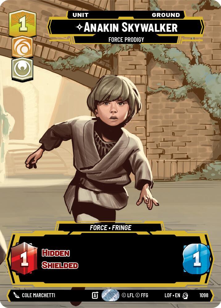 Anakin Skywalker - Force Prodigy (Prestige Foil)