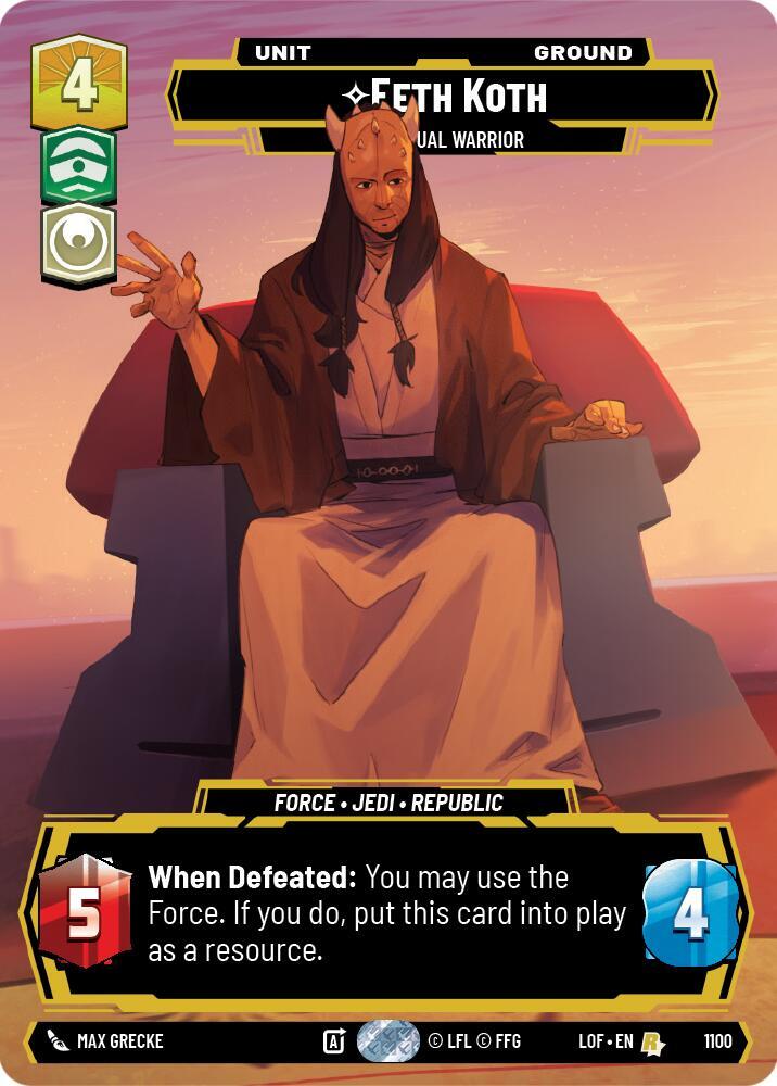 Eeth Koth - Spiritual Warrior (Prestige Foil)