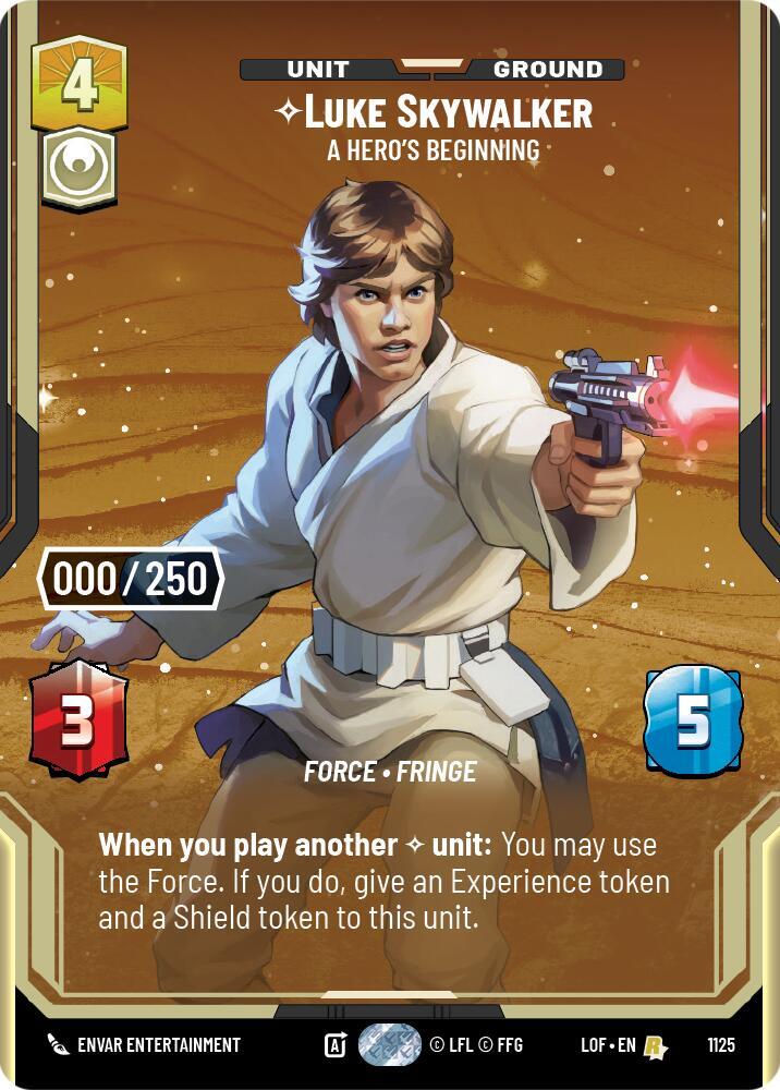 Luke Skywalker - A Hero's Beginning (Serialized)