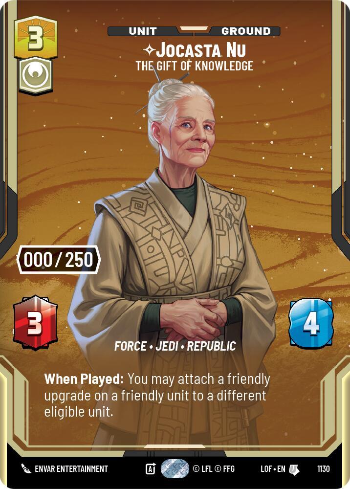 Jocasta Nu - The Gift of Knowledge (Serialized)