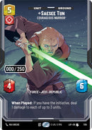 Saesee Tiin - Courageous Warrior (1136) (Serialized) (1136) [Legends of the Force]