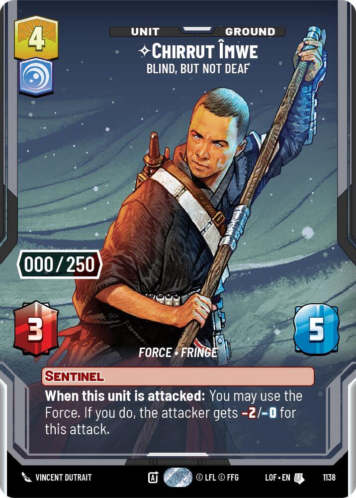 Chirrut Imwe - Blind, but not Deaf (Serialized)