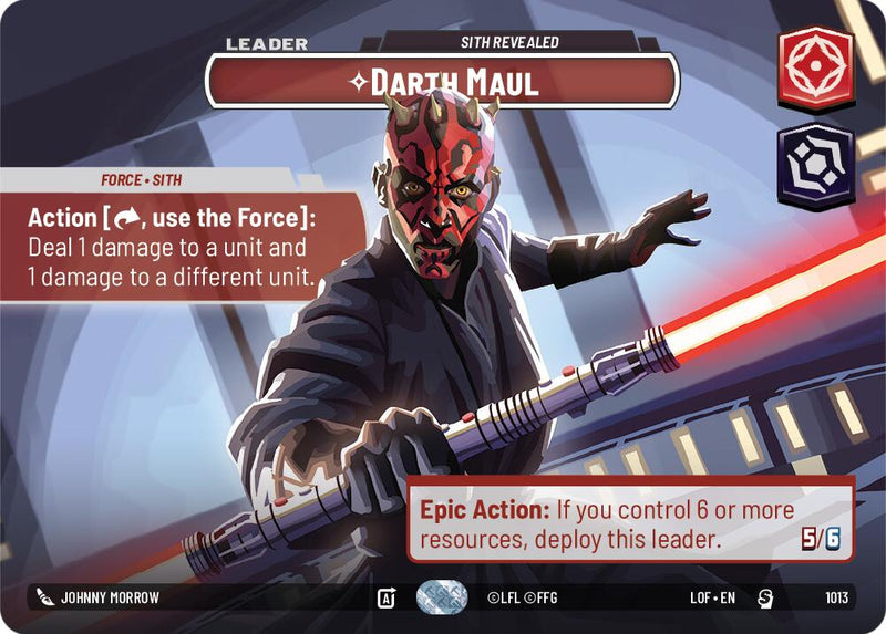 Darth Maul - Sith Revealed (1013) (Showcase) (1013) [Legends of the Force]