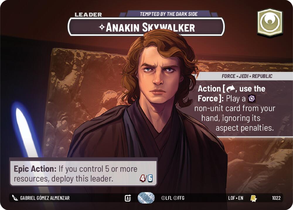 Anakin Skywalker - Tempted by the Dark Side (1022) (Showcase) (1022) [Legends of the Force]