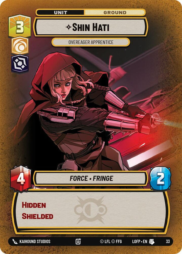 Shin Hati - Overeager Apprentice (Foil) - Star Wars Unlimited