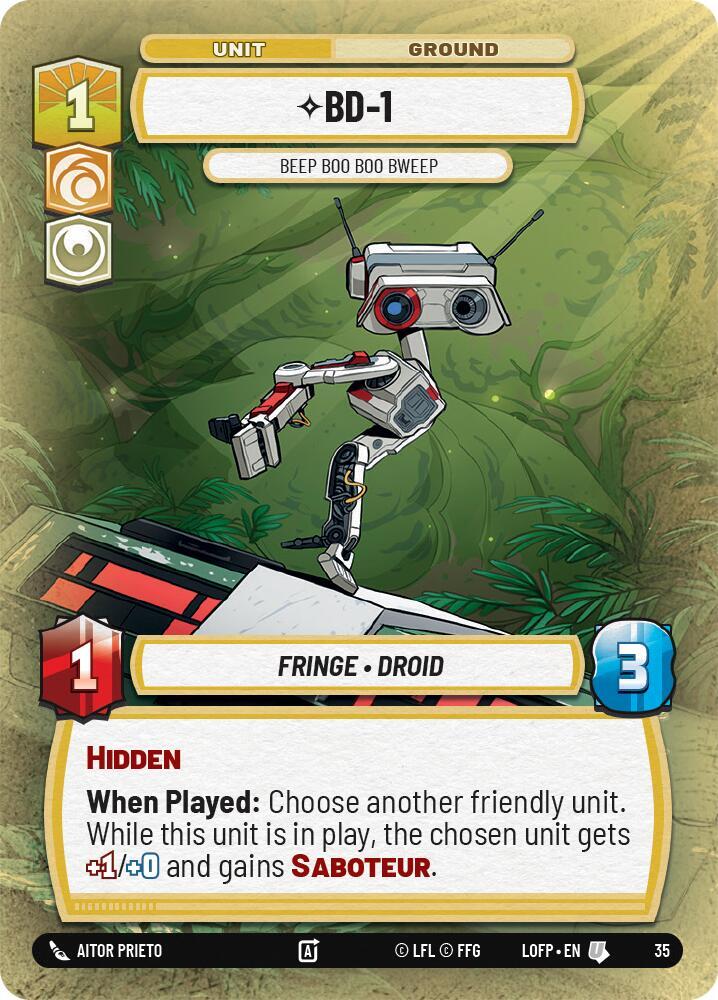 BD-1 - Beep Boo Boo Bweep (Foil)