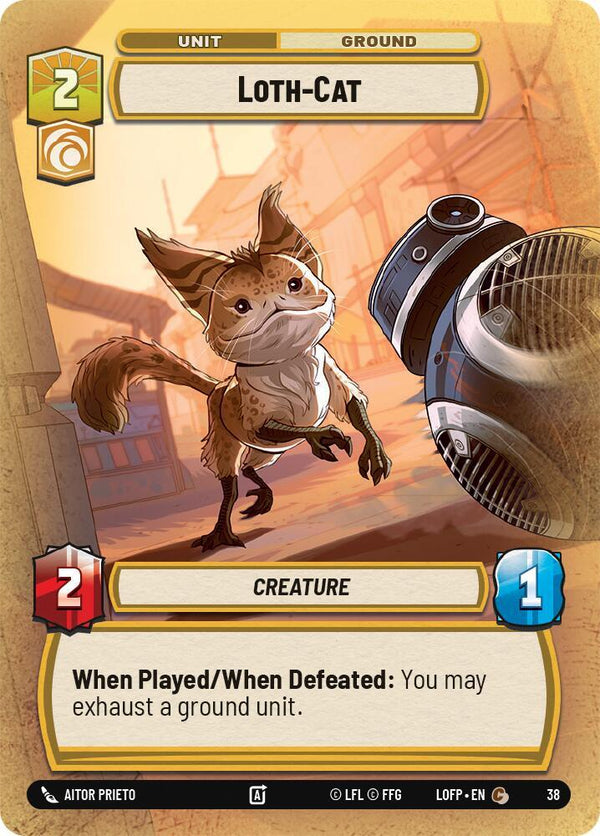 Loth-Cat (Foil) (LOFWPP 38) - Star Wars Unlimited
