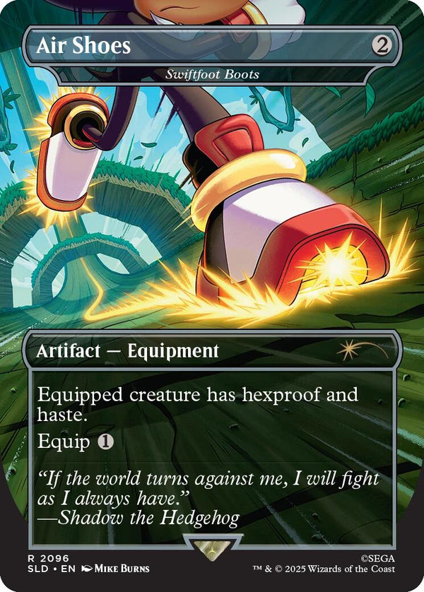 Air Shoes - Swiftfoot Boots [Secret Lair Drop Series] - Magic: The Gathering