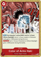 Color of Arms Haki - One Piece Card Game