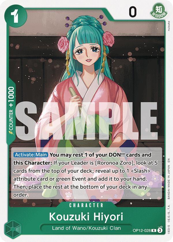 Kouzuki Hiyori - One Piece Card Game