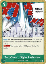 Two-Sword Style Rashomon - One Piece Card Game