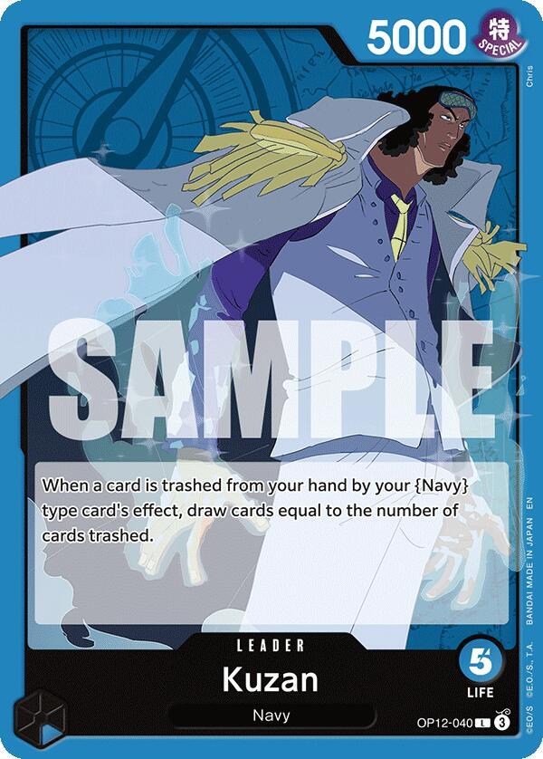 Kuzan (040) - One Piece Card Game