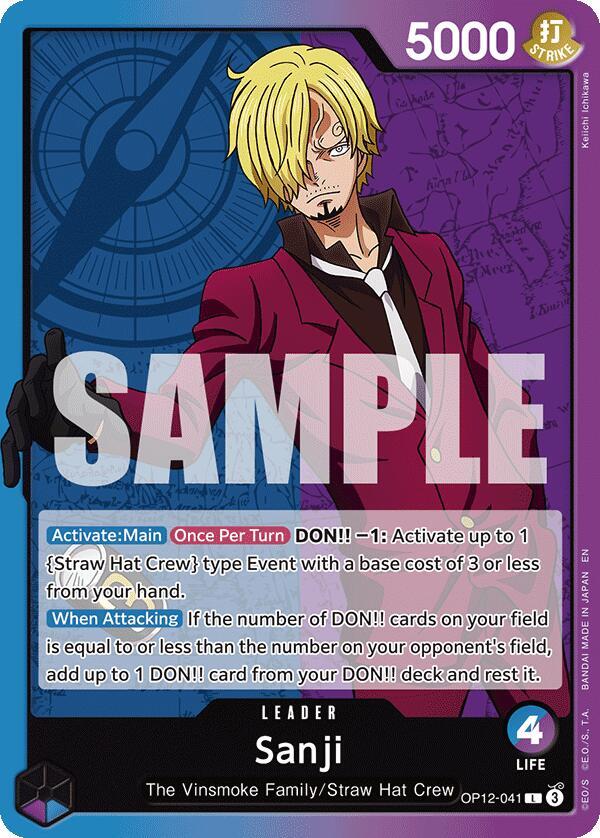 Sanji (041) - One Piece Card Game