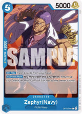 Zephyr(Navy) - One Piece Card Game
