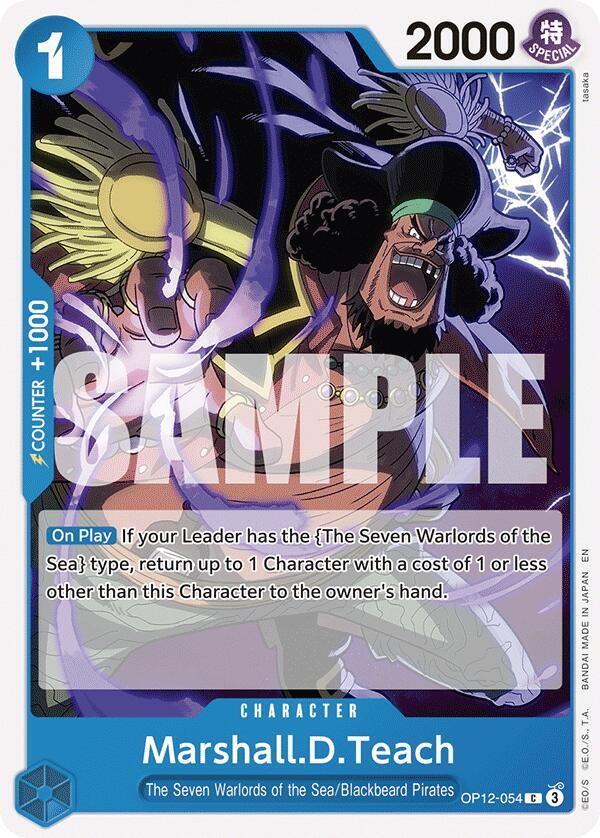 Marshall.D.Teach - One Piece Card Game
