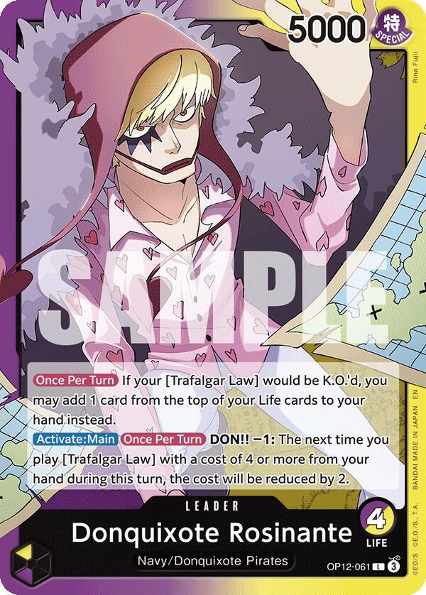 Donquixote Rosinante (061) - One Piece Card Game
