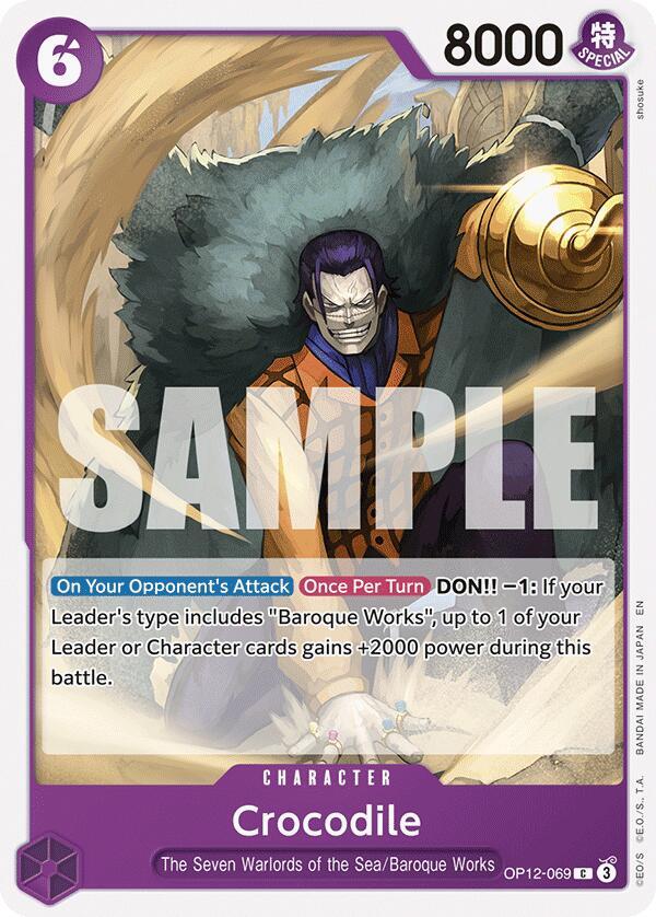 Crocodile - One Piece Card Game