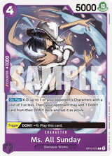 Ms. All Sunday - One Piece Card Game
