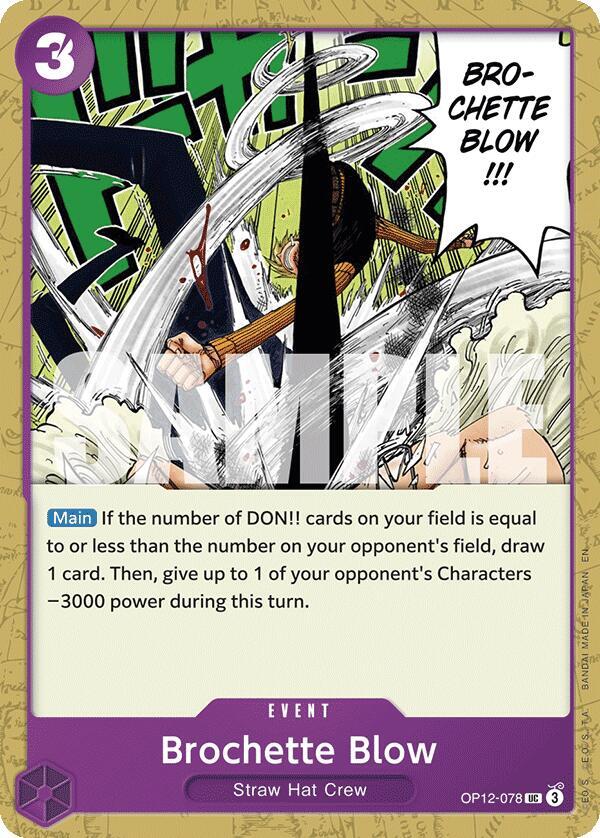 Brochette Blow - One Piece Card Game