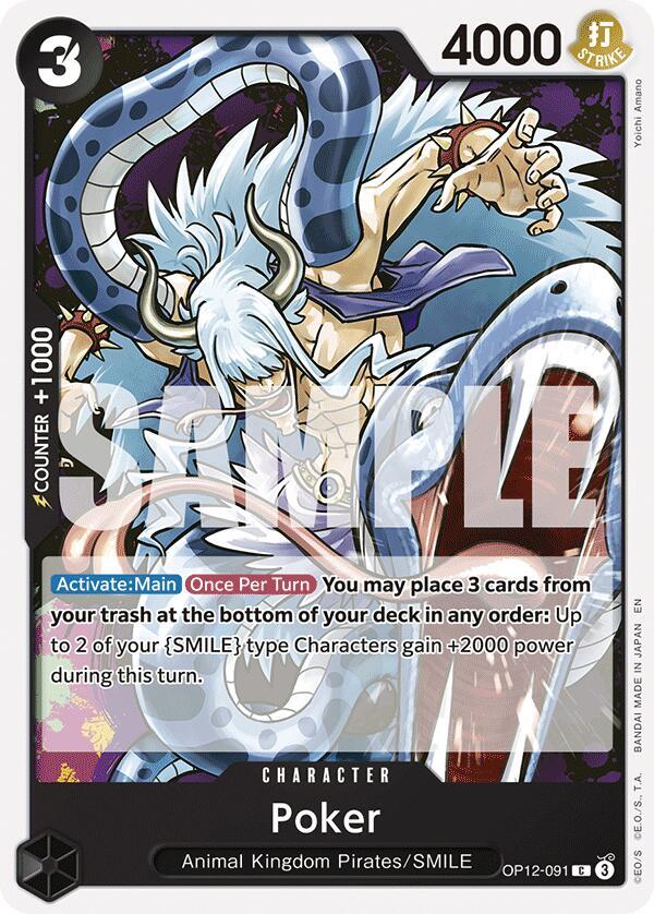 Poker - One Piece Card Game