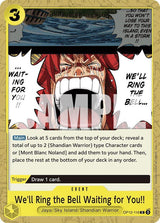 We'll Ring the Bell Waiting for You!! - One Piece Card Game