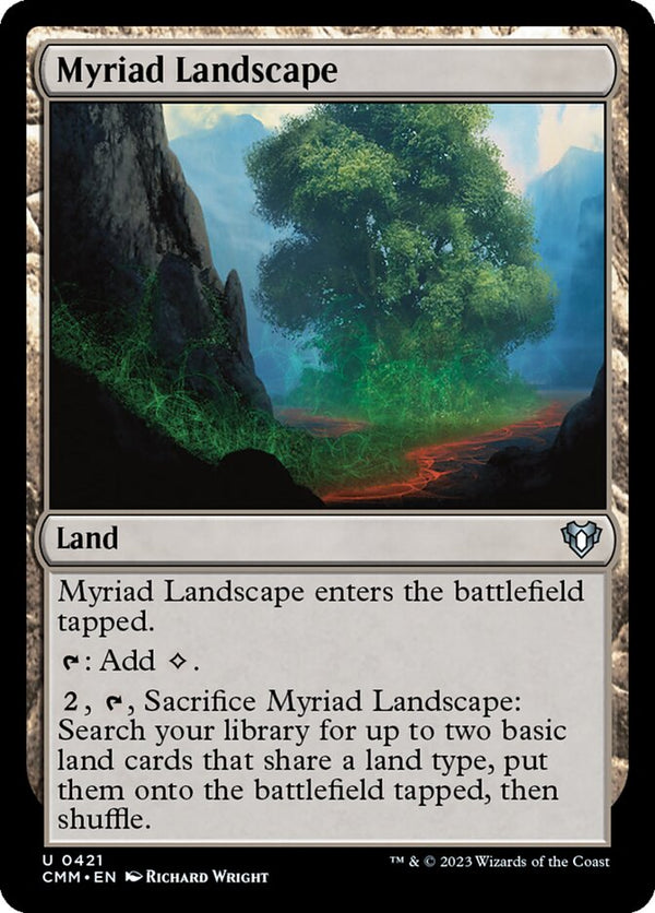 Myriad Landscape - Magic: The Gathering